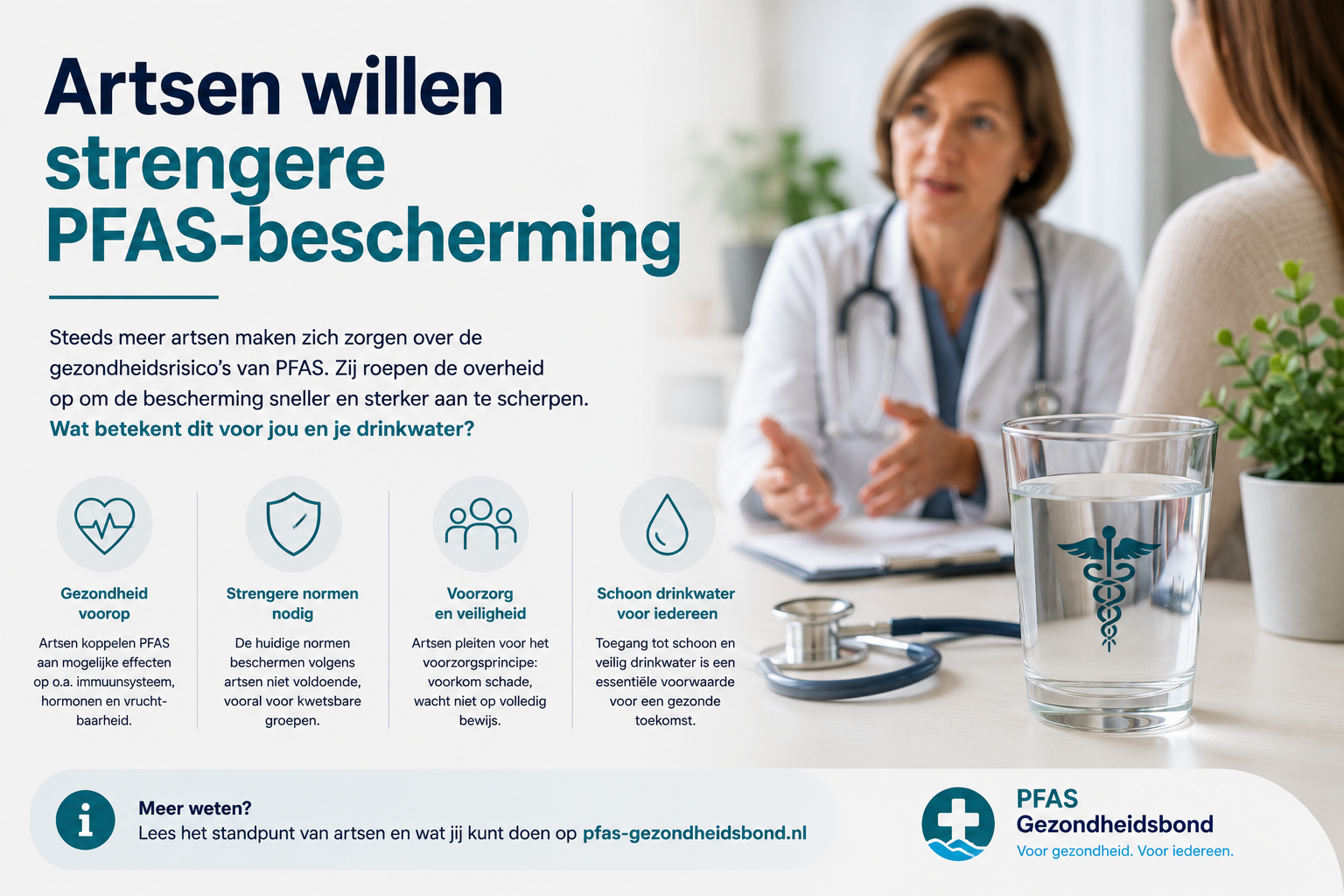 Artsen willen strengere PFAS-bescherming. De politiek beweegt de andere kant op