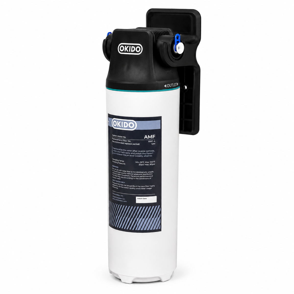 OKIDO AMF-remineralisatiefilter, productfoto