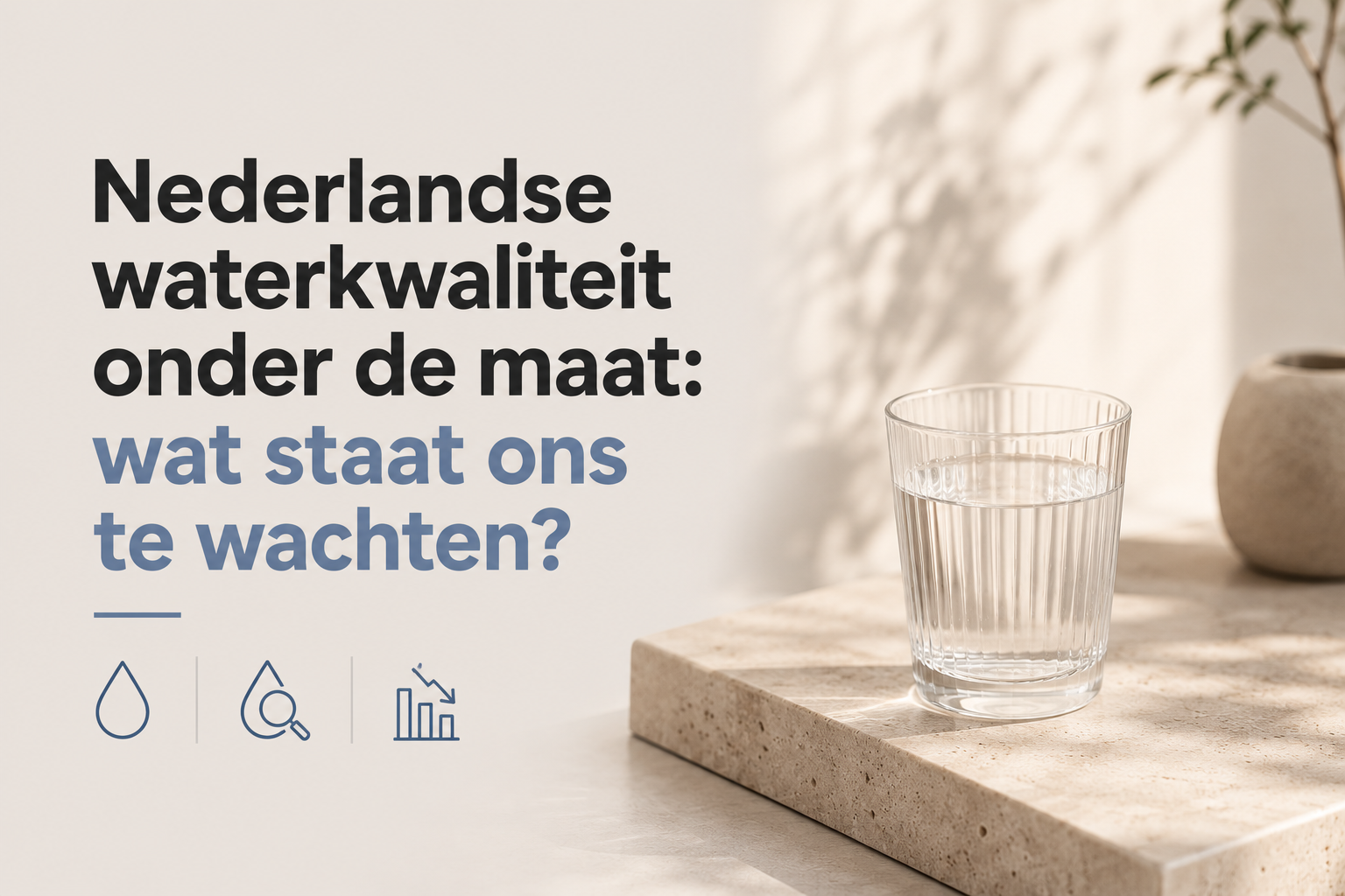 Nederlandse waterkwaliteit onder de maat: wat staat ons te wachten?