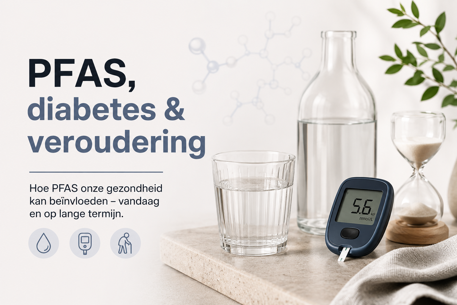 PFAS gelinkt aan diabetes en veroudering: wat zegt het onderzoek?